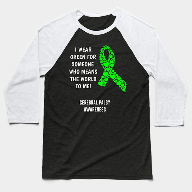 Cerebral Palsy Baseball T-Shirt by mikevdv2001